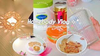 A day in my life | homebody Vlog | introvert life | aesthetic vlog 