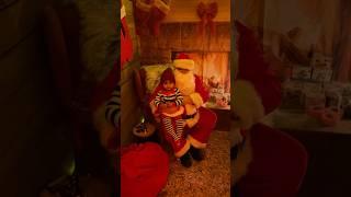 Diya baby’s first Santa  experience #christmas2023 #santa #eastbourne #trendingshorts #elves
