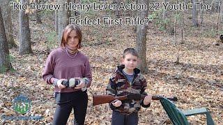 Henry lever action 22 youth. The perfect first rifle.