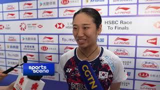 South Korea's An Se-young after winning her 1st trophy since Paris 2024 Olympics｜China Masters｜안세영