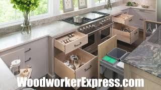 Kitchen Organization Ideas Available at Woodworker Express