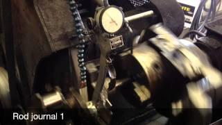 Crankshaft grinding at TMeyer Inc.