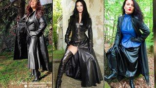 Letex leather#shiny leather dresses for girls,2022, adorable collection