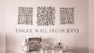  Unique wall decor (DIY) 