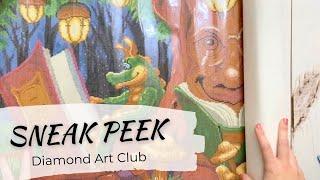 Sneak Peek!! Diamond Art Club: “Reading Tree” || The long-awaited Randal Spangler kit is here!