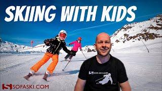 Skiing with Kids! Tips from a ski instructor on how to help your children ski better