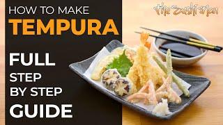 How to Make TEMPURA at Home with The Sushi Man