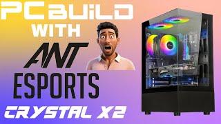 PC BUILD WITH ANT ESPORTS CRYSTAL X2 WITH AMD RYZEN 9 PIN LESS CPU ||#BEST_COMPUTER_SHOP_IN_SILIGURI