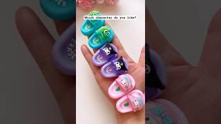 Tẩy hình dép mini Sanrio siêu xinh #sanrio #tuntunshop