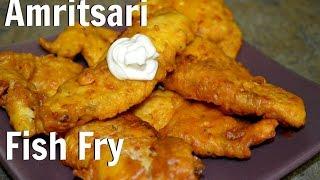 Amritsari Fish Fry Authentic recipe video by Chawlas-Kitchen.com Episode#202