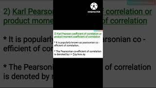 Methods of Correlation | NTA NET Paper 2 Commerce | Business Statistics & Research Methods #shorts