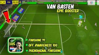 Quite strange  van basten epic card with 99 acceleration and speed hide your keeper