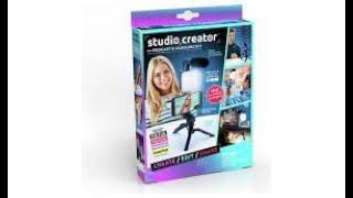 Studio Creator podcast and vlogging kit unboxing and review