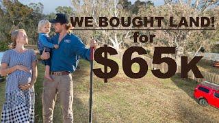 Starting a HOMESTEAD in AUSTRALIA 2024 | WE BOUGHT LAND