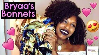 Bryaa's Bonnets Review | DISCOUNT CODE INCLUDED!!! | Protect Hair at Night with Satin Bonnet