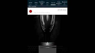Tema darck simplistic cortina animada