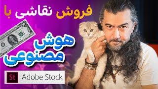 آموزش کامل ساخت تصویر با هوش مصنوعی و فروش در سایت Adobe Stock