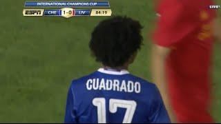 Juan Cuadrado vs Liverpool 28/07/16 HD