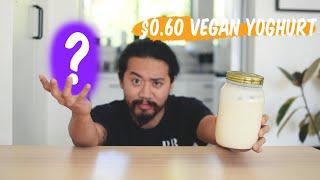 Make This "ONE INGREDIENT" Vegan Yoghurt for $0.6 | Cheap Cooking