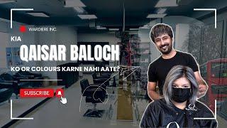 Qaisar Baloch Forgets all other hair colour transformations? || Qaisar Baloch