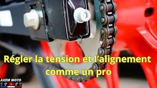 Tuto tension de chaine moto