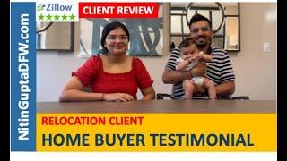 Dallas Home Buyer Real Estate Agent Review | Dallas New Construction Expert Agent Testimonial