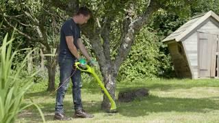 Garden Gear Electric Weed Sweeper and Grass Trimmer