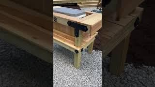 Cooler cart built with @strongtie is fire! #cooler #build #woodworking #outdoors