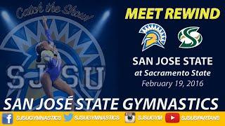 Women's Gymnastics Rewind from Sacramento State away meet