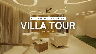 Inside a Stunning Modern Villa | Home Tour | Perambalur!