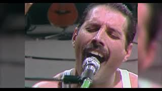 Queen - Bohemian Rhapsody Live @ Live Aid [4K REMASTER] BEST QUALITY OUT THERE