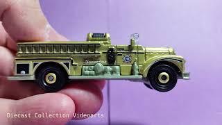 Matchbox 50th Anniversary Superfast Classic Seagrave Fire Engine Review