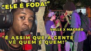 Jhony REACT - MAGRÃO X VALLE- Primeira Fase ( O Puro Suco do Freestyle )