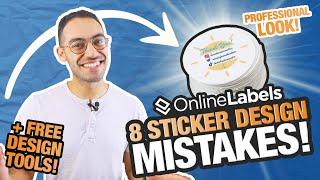 8 Common Sticker Design Mistakes To Avoid! | OnlineLabels