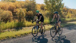 Gravel Biking Near Cochrane Alberta