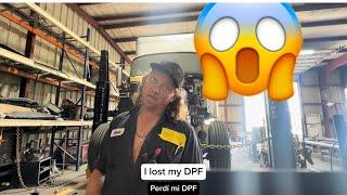 2023 box truck customer states I lost my DPF 