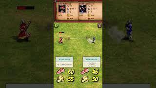 Elite Janissary vs Hand Cannoneer | Turks vs Berbers | The Three Kingdoms | AoE2 #Shorts