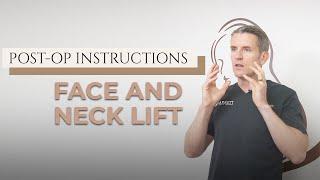 Face And Neck Lift Post-op Instructions | Dr. Barrett Beverly Hills