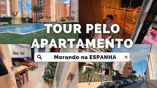 TOUR PELO MEU APARTAMENTO na ESPANHA  |  DESCUBRA COMO É A VIDA MORANDO FORA !!