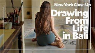 Louise Despont: Drawing from Life in Bali | Art21 "New York Close Up"