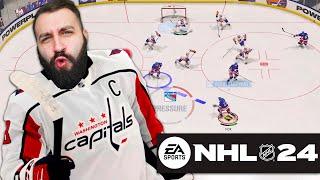 Фифер ПЕРВЫЙ РАЗ играет в ХОККЕЙ (NHL 24)