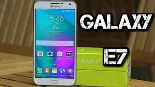 Samsung Galaxy E7, Review, análisis y características en Español.