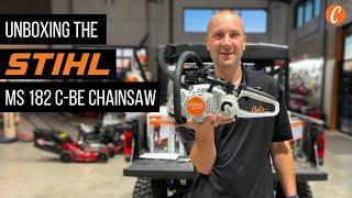 Unboxing the STIHL MS 182 C-BE Chainsaw