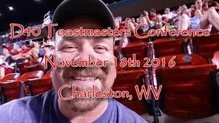 Toastmasters D40 Fall Conference Baseball