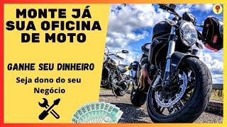 Como Montar uma OFICINA DE MOTOS / Com 7 Dicas Incríveis