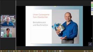 Mission Bestseller Webinar mit Tom Oberbichler