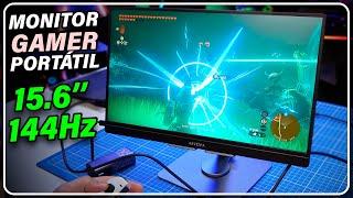 O monitor gamer portátil do AliExpress com 144hz!