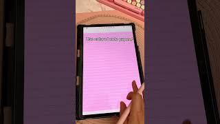 How I make aesthetic digital notes  Samsung tablet | android apps ️