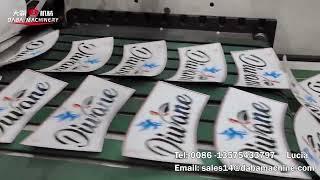 Dabamachinery 4 Colors Flexo Paper Cup Printing Die Cutting Machine IML with Conveyor