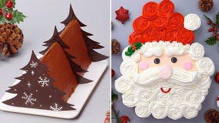 Christmas Cake Decoration Ideas For Celebrating The Season Yummy Holiday Cakes, Cupcakes and More